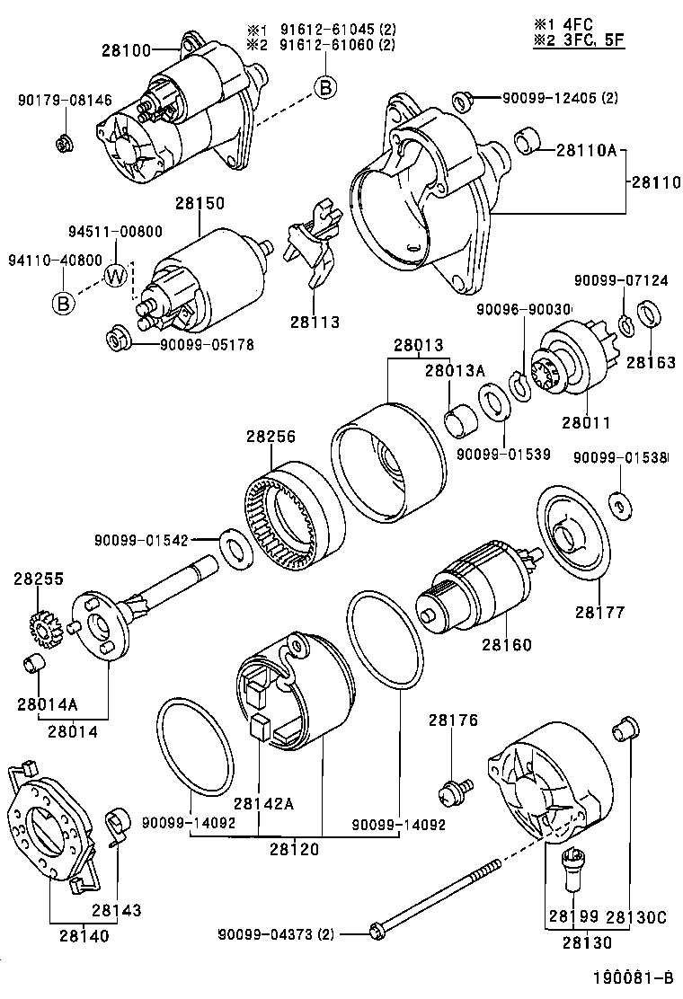 Exploded illustration 190081B
