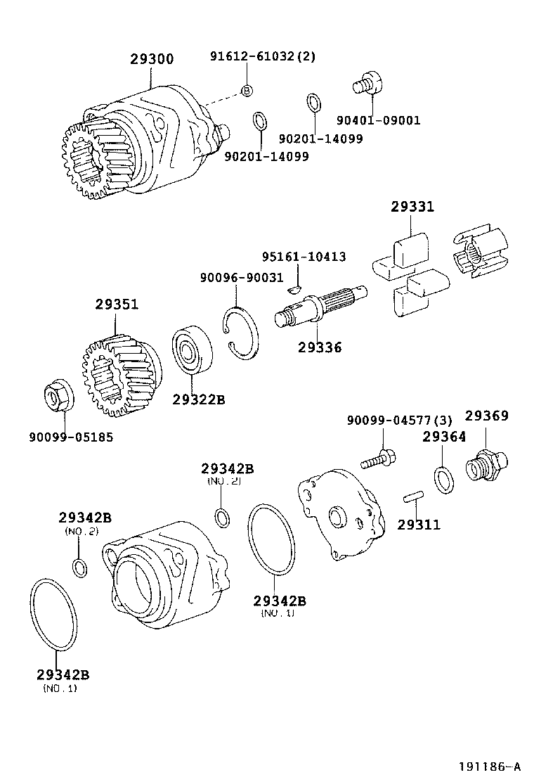 Exploded illustration 191186A