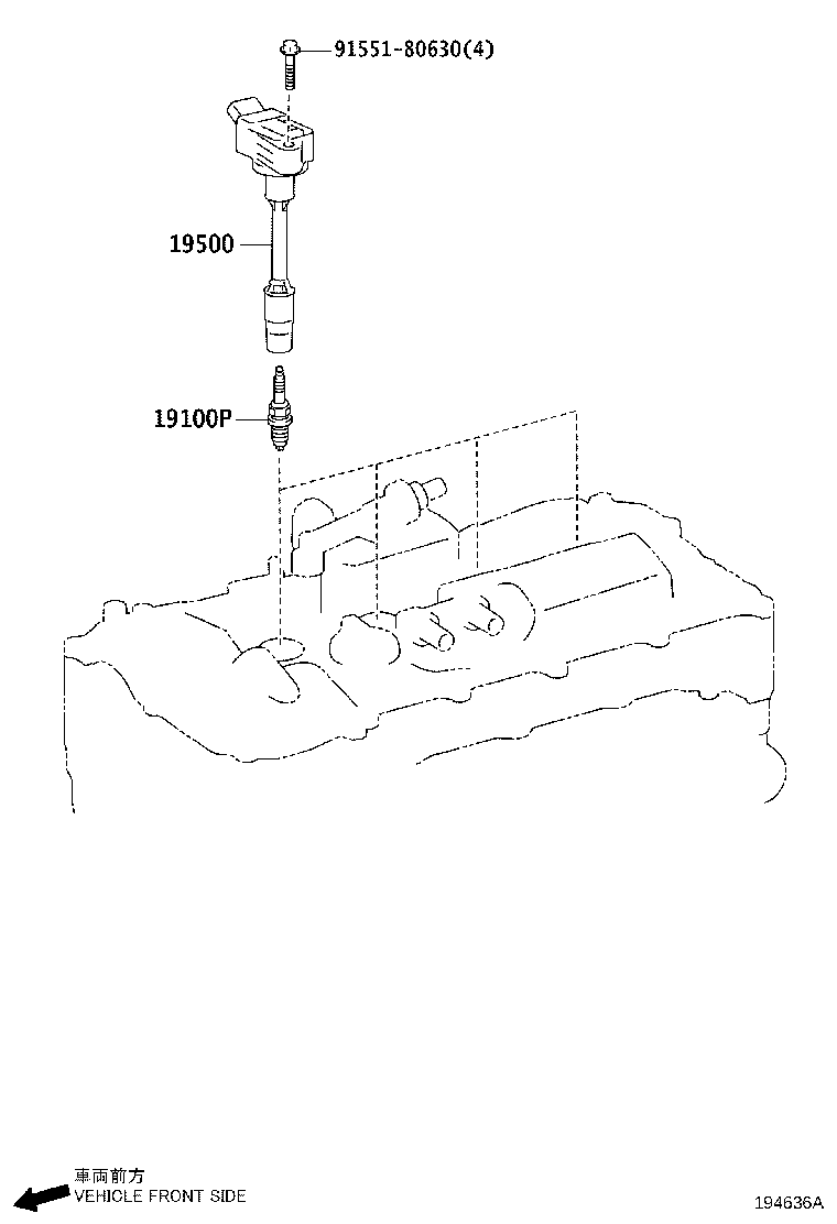 Exploded illustration 194636A