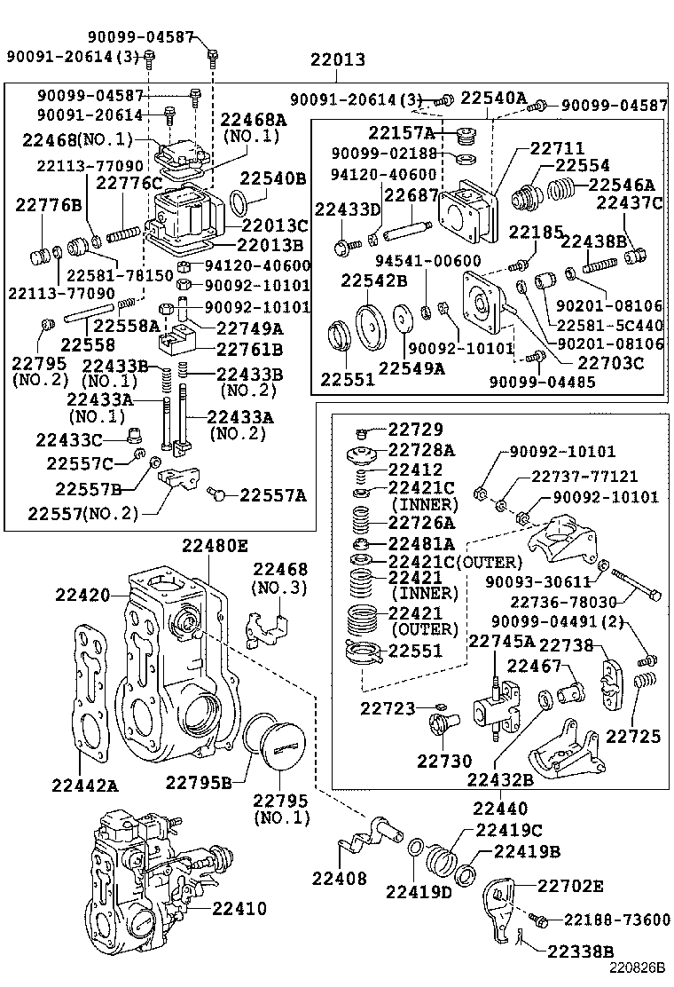 Exploded illustration 220826B