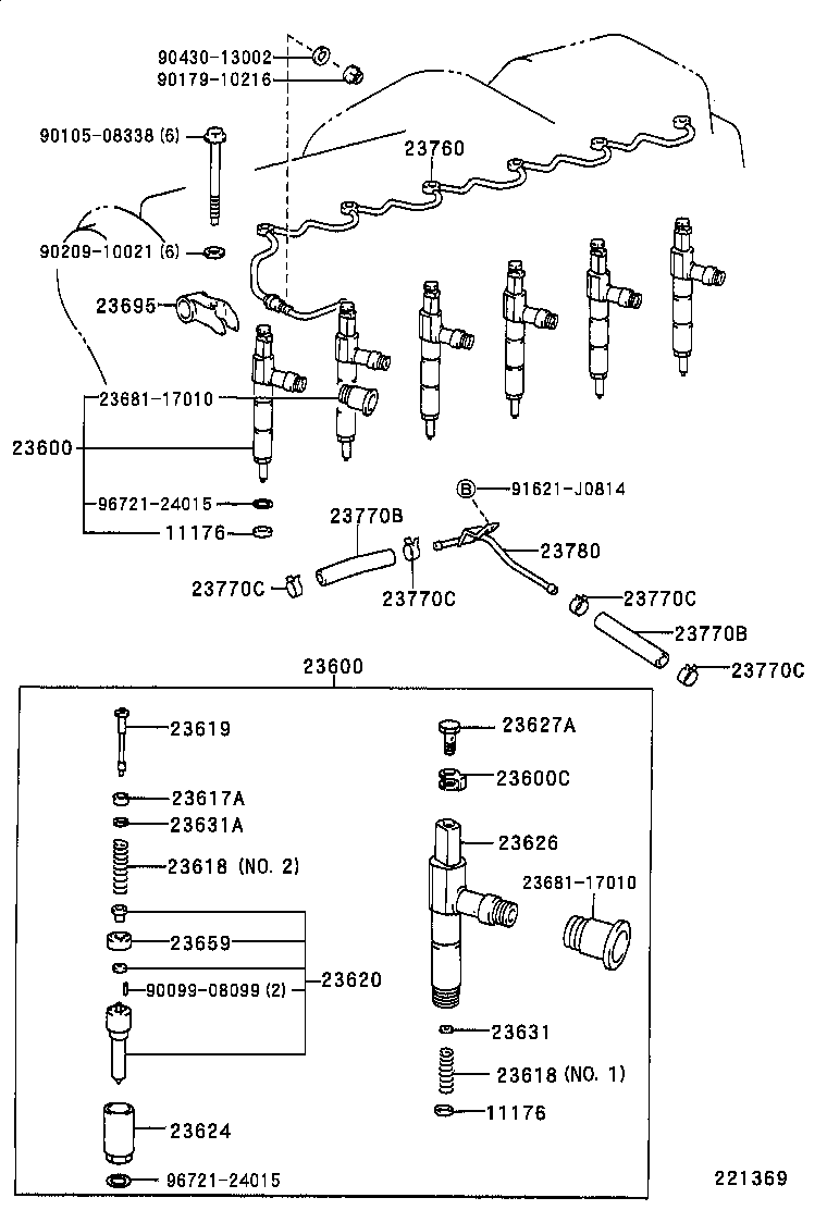 Exploded illustration 221369