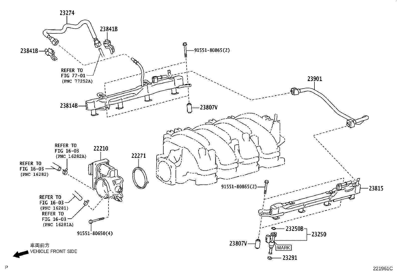 Exploded illustration 221961C