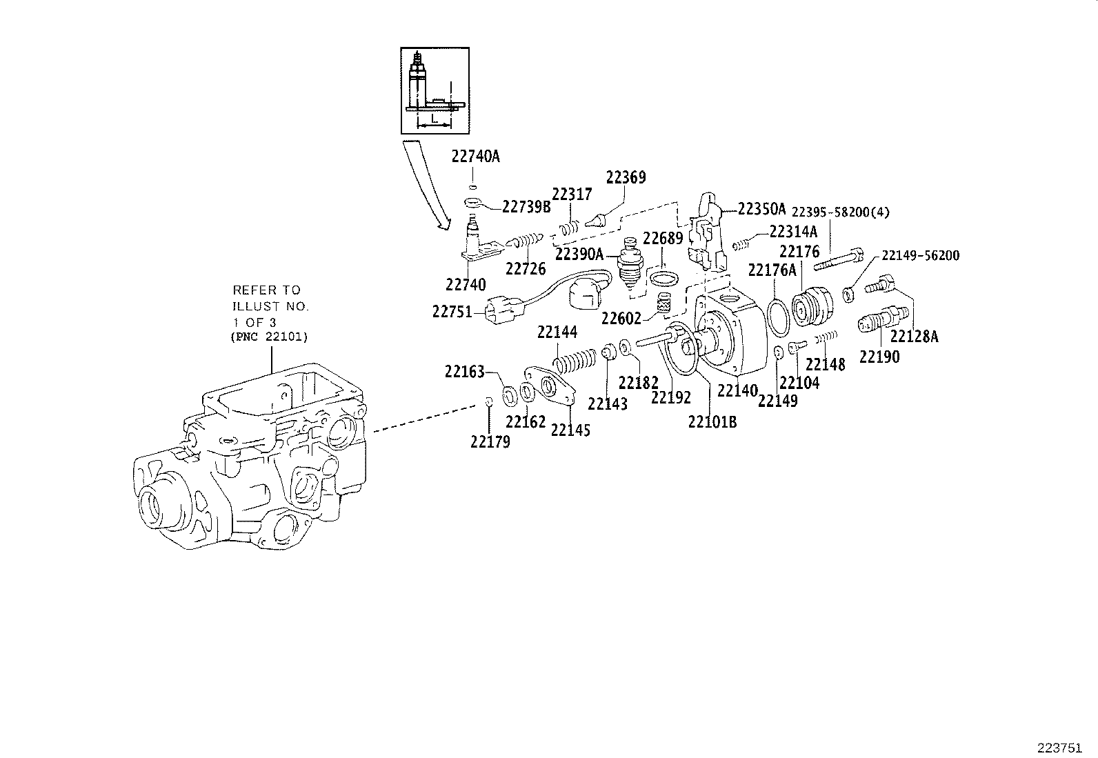 Exploded illustration 223751