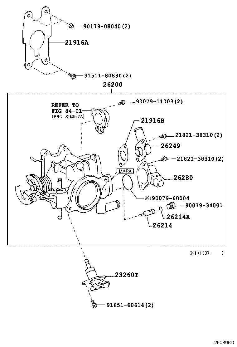 Exploded illustration 260396D