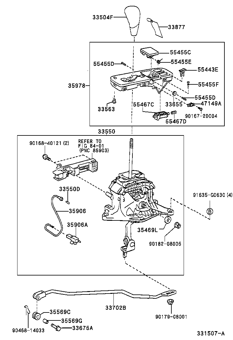 Exploded illustration 331507A