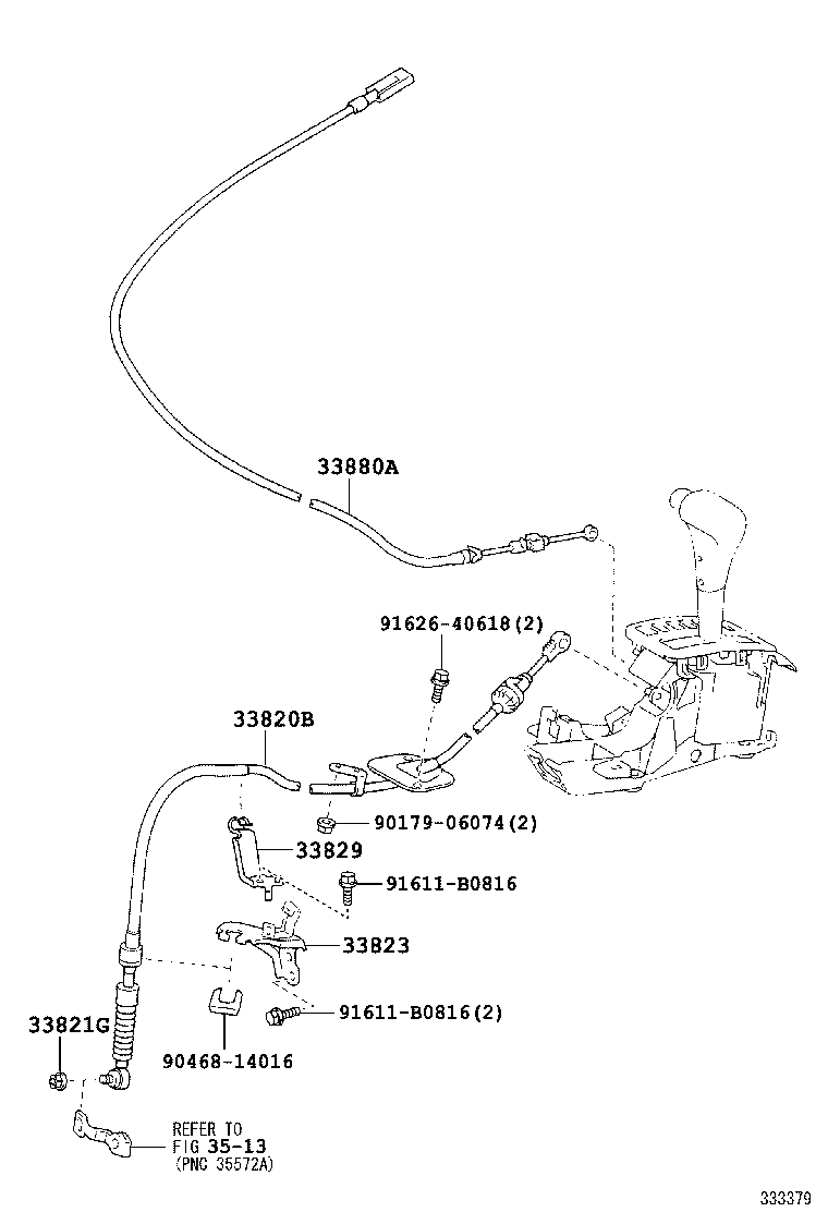 Exploded illustration 333379A