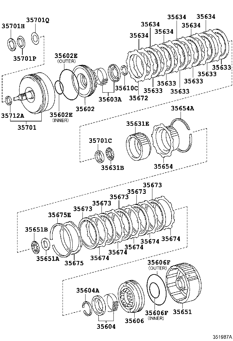 Exploded illustration 351987A