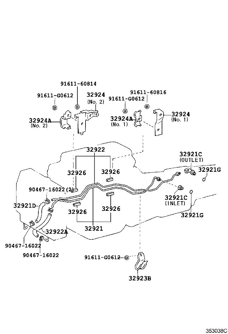 Exploded illustration 353038C