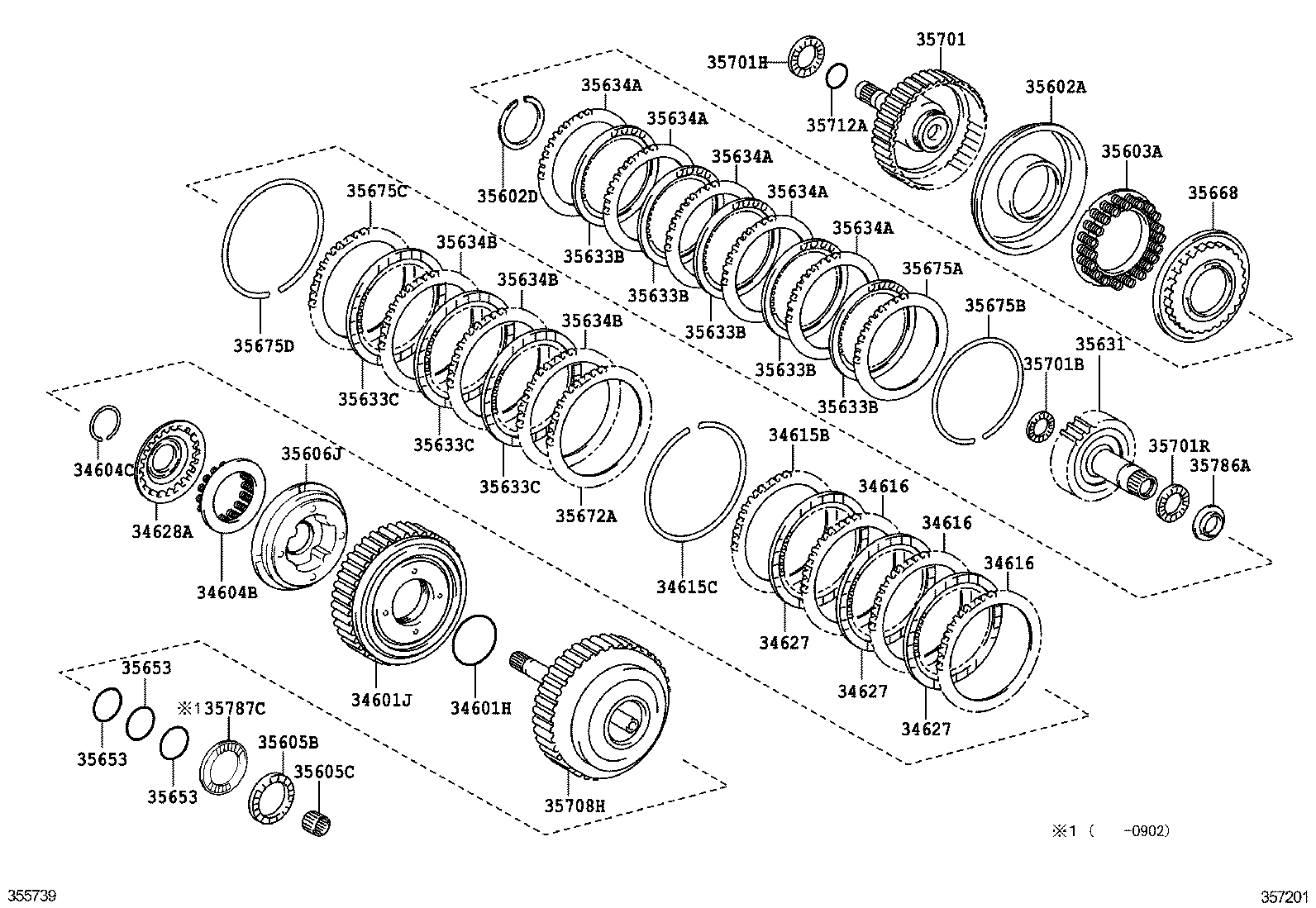 Exploded illustration 357201