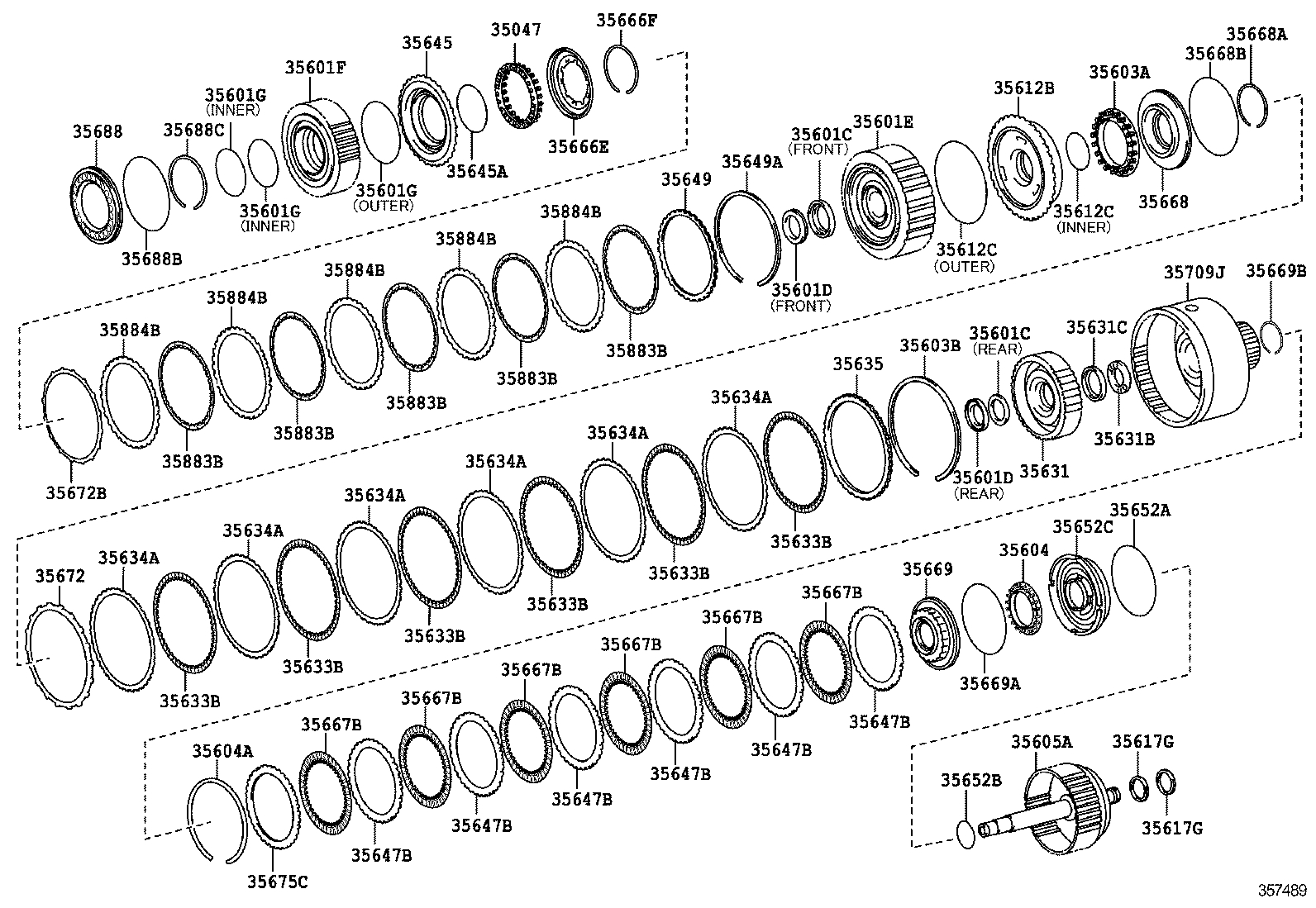 Exploded illustration 357489