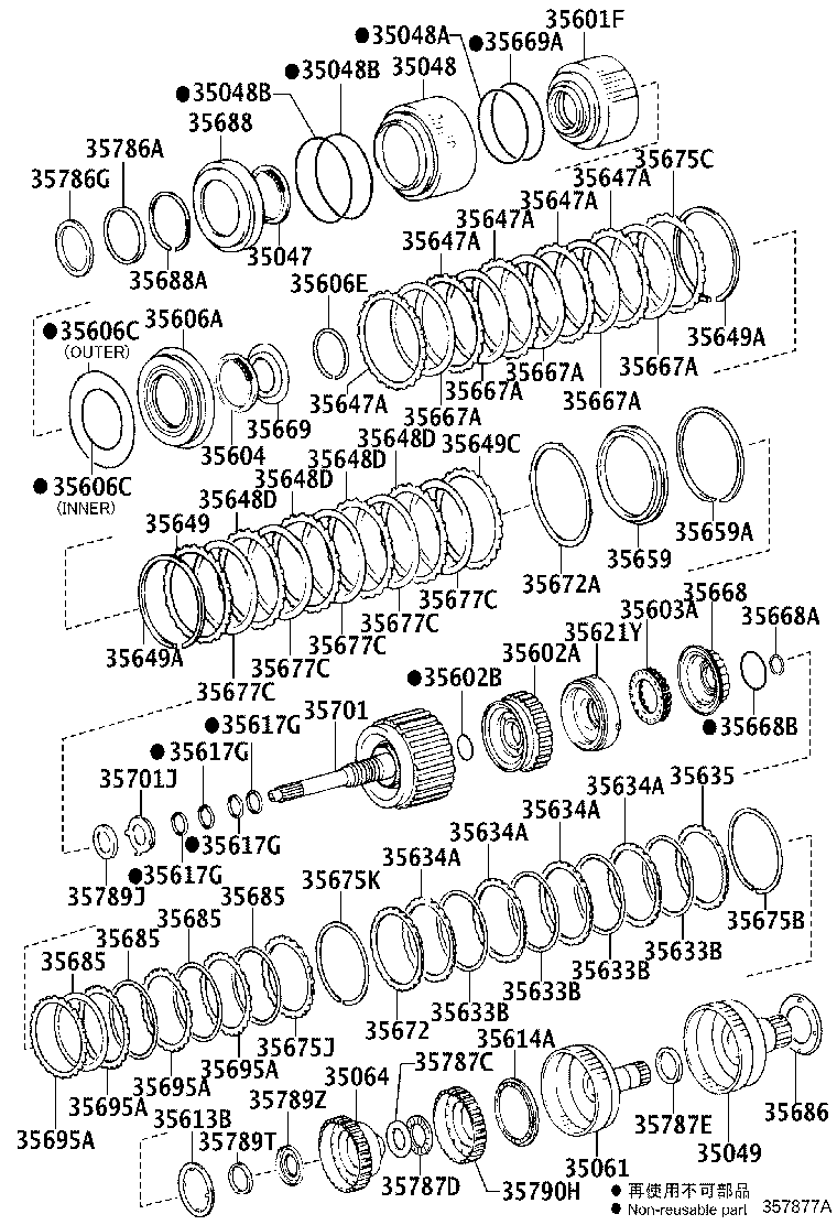 Exploded illustration 357877A