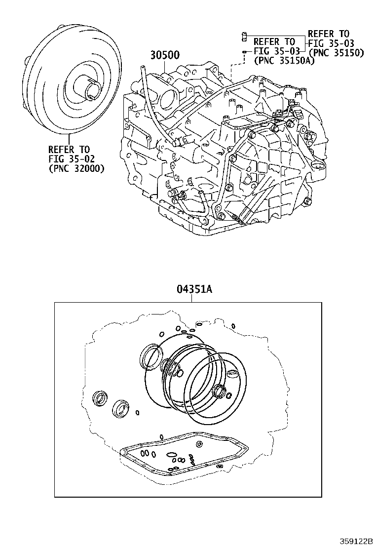Exploded illustration 359122B