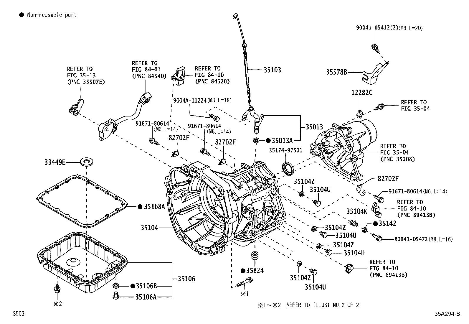 Exploded illustration 35A294B