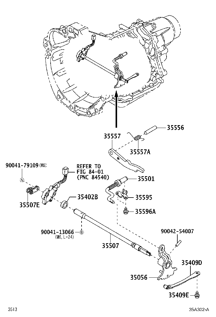 Exploded illustration 35A302A