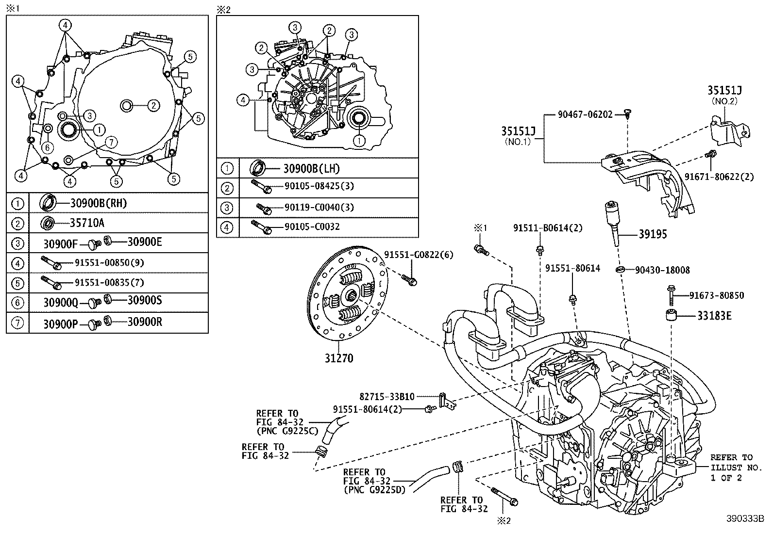 Exploded illustration 390333B