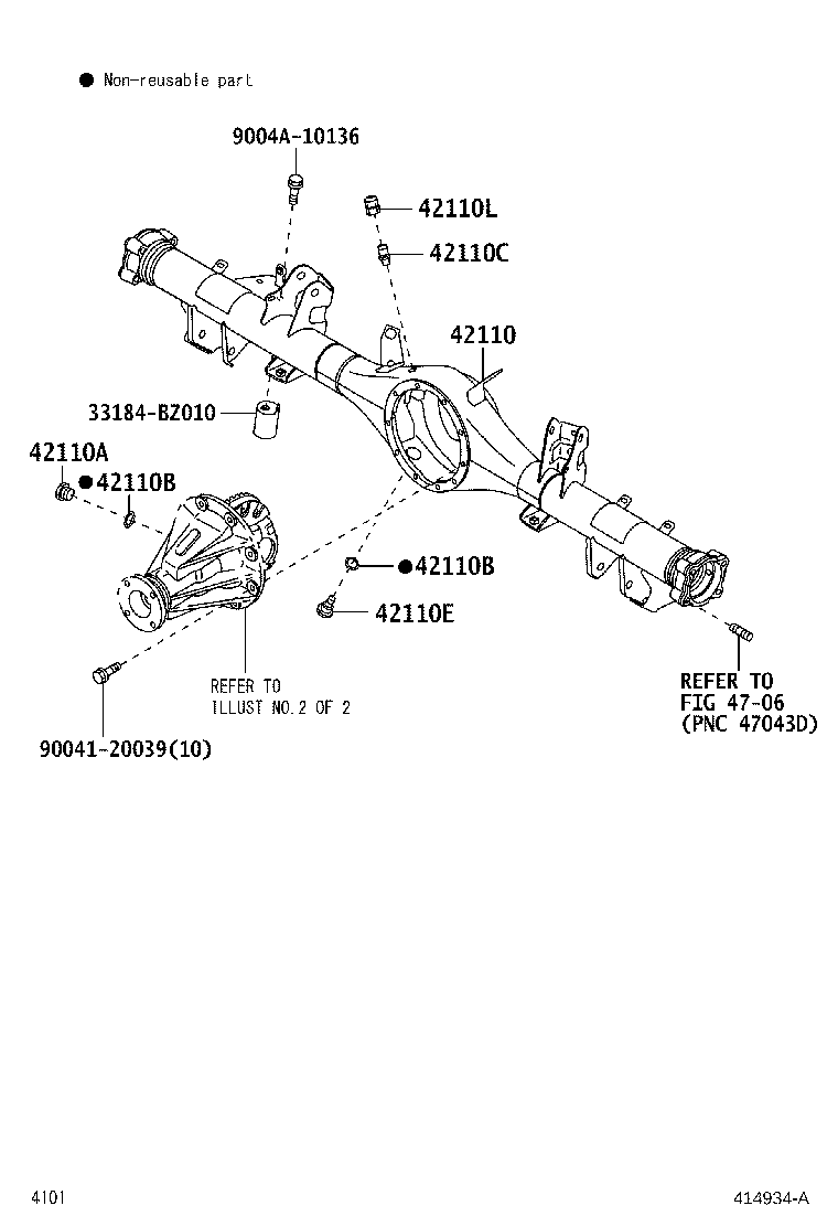 Exploded illustration 414934A