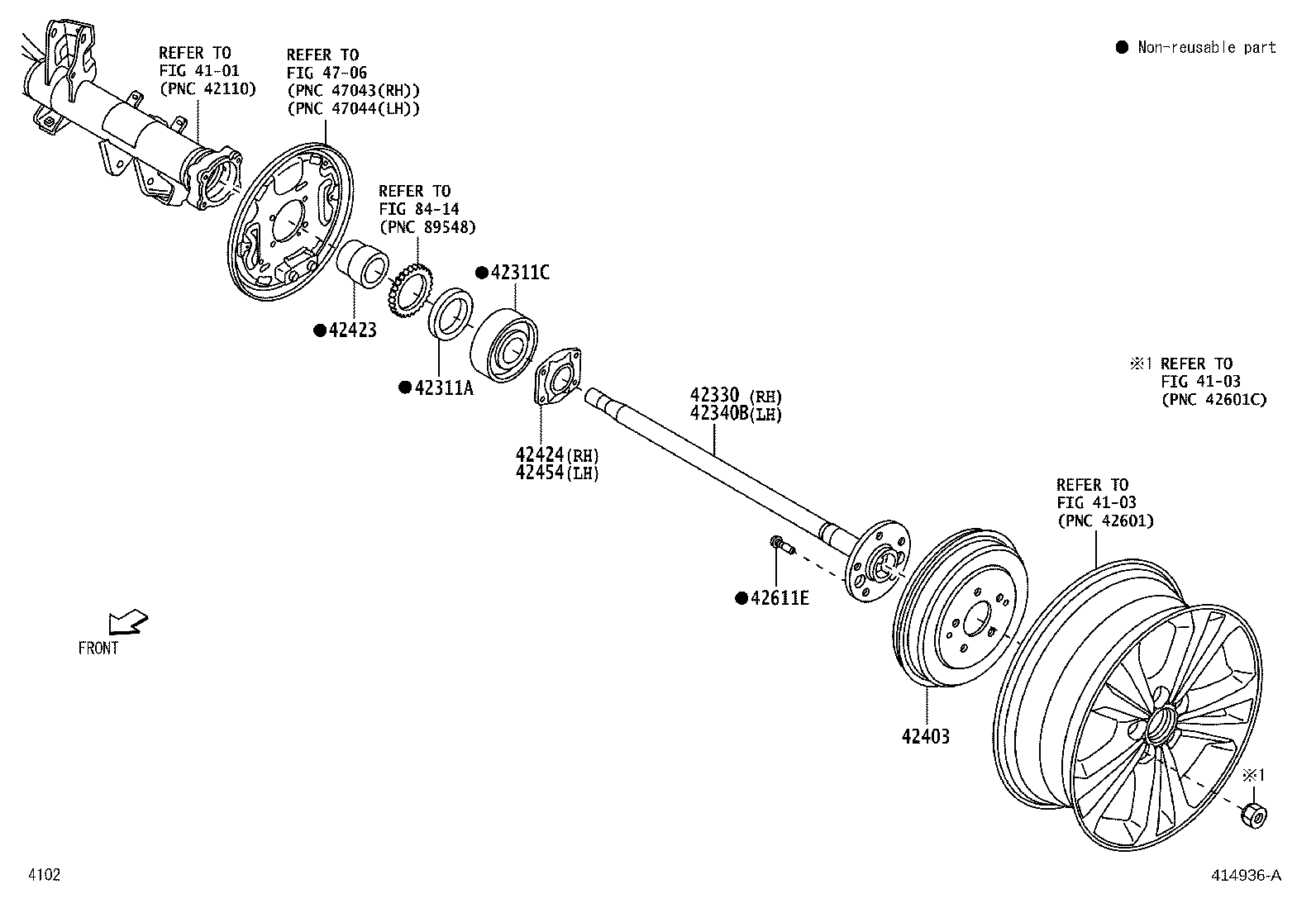 Exploded illustration 414936A
