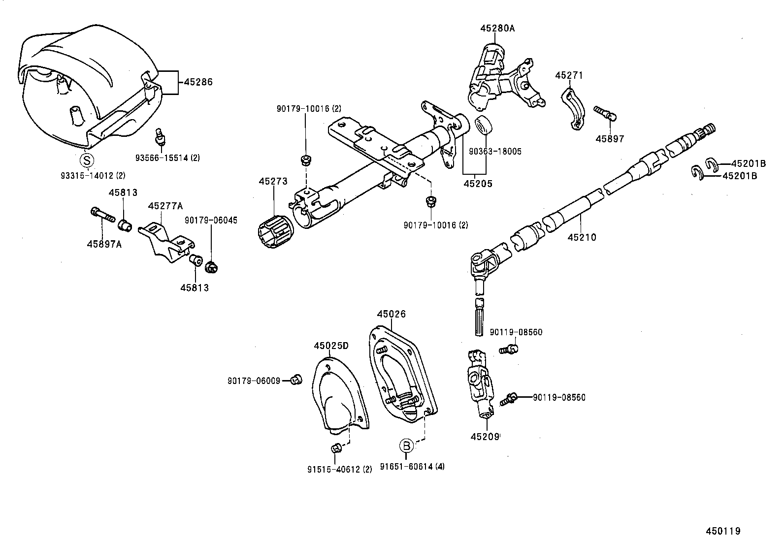 Exploded illustration 450119