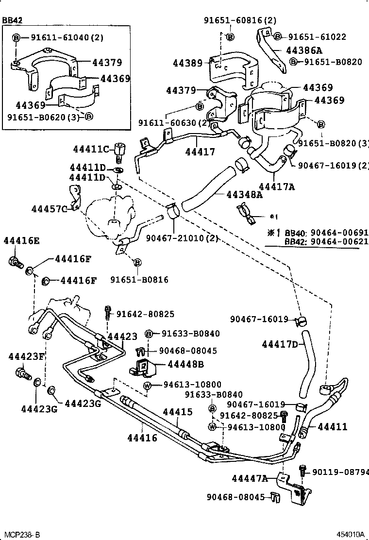 Exploded illustration 454010A