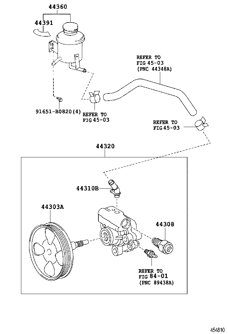 Exploded illustration 454810A