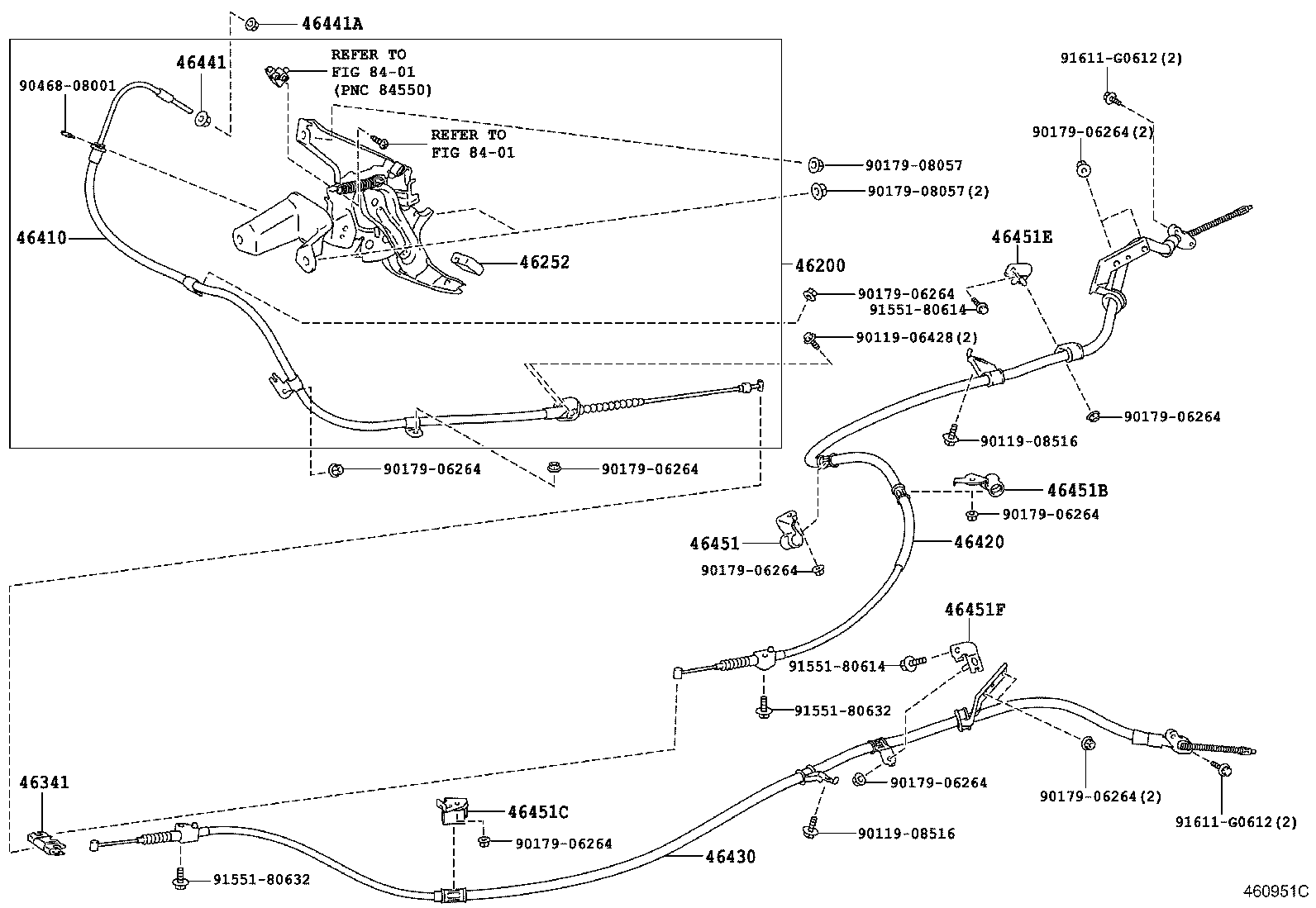 Exploded illustration 460951C