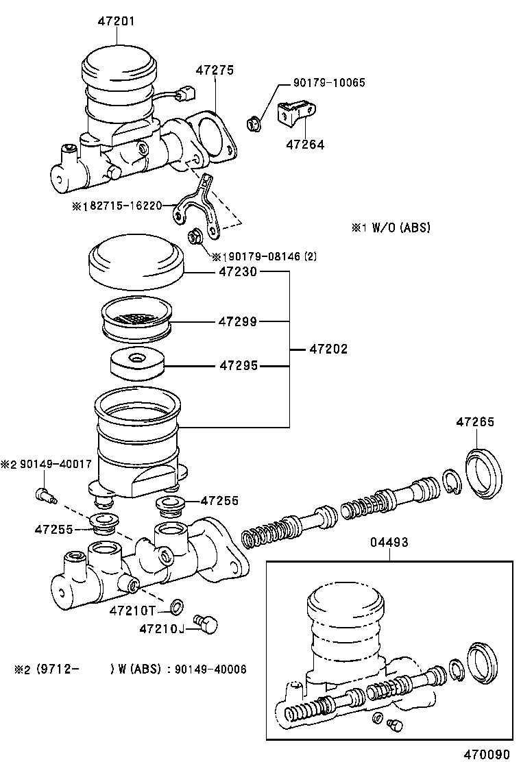 Exploded illustration 470090A