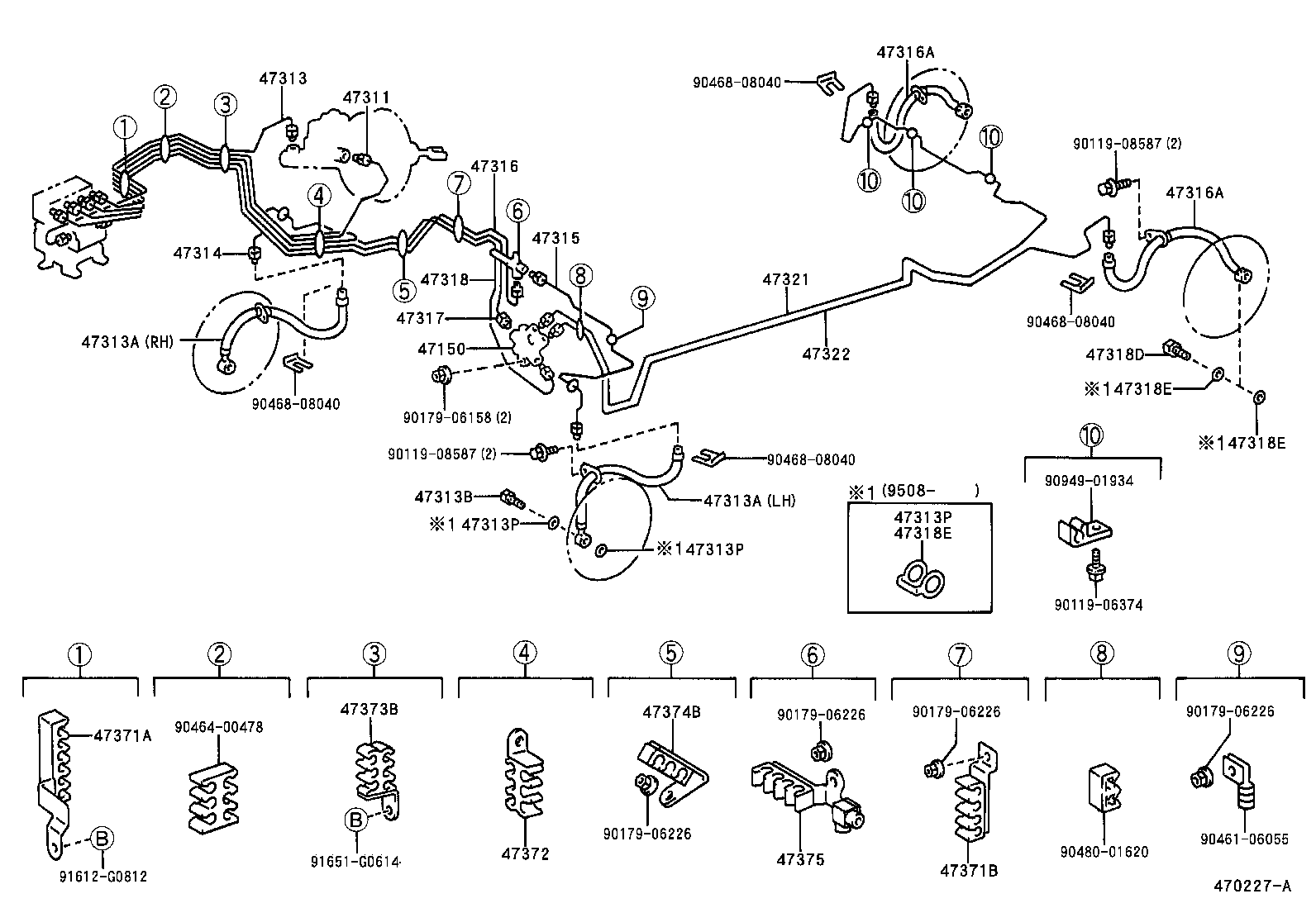 Exploded illustration 470227A