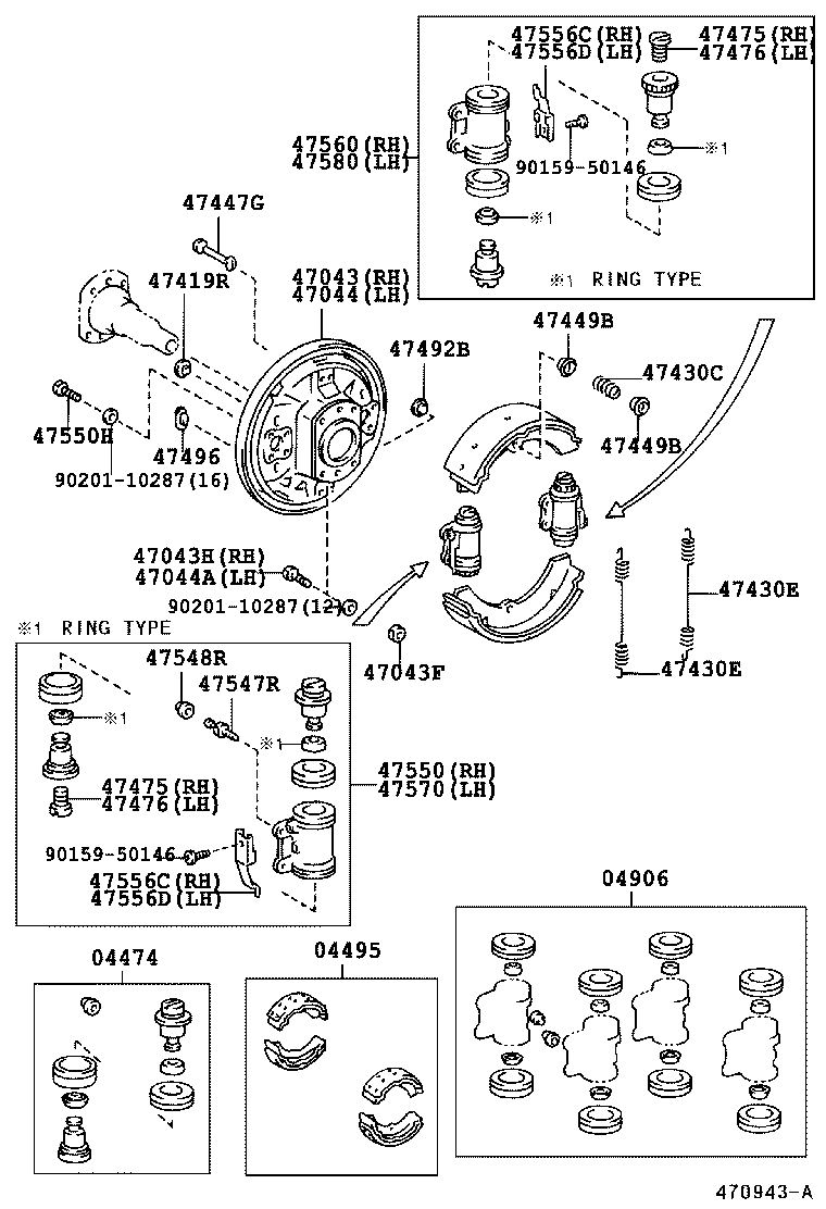 Exploded illustration 470943A