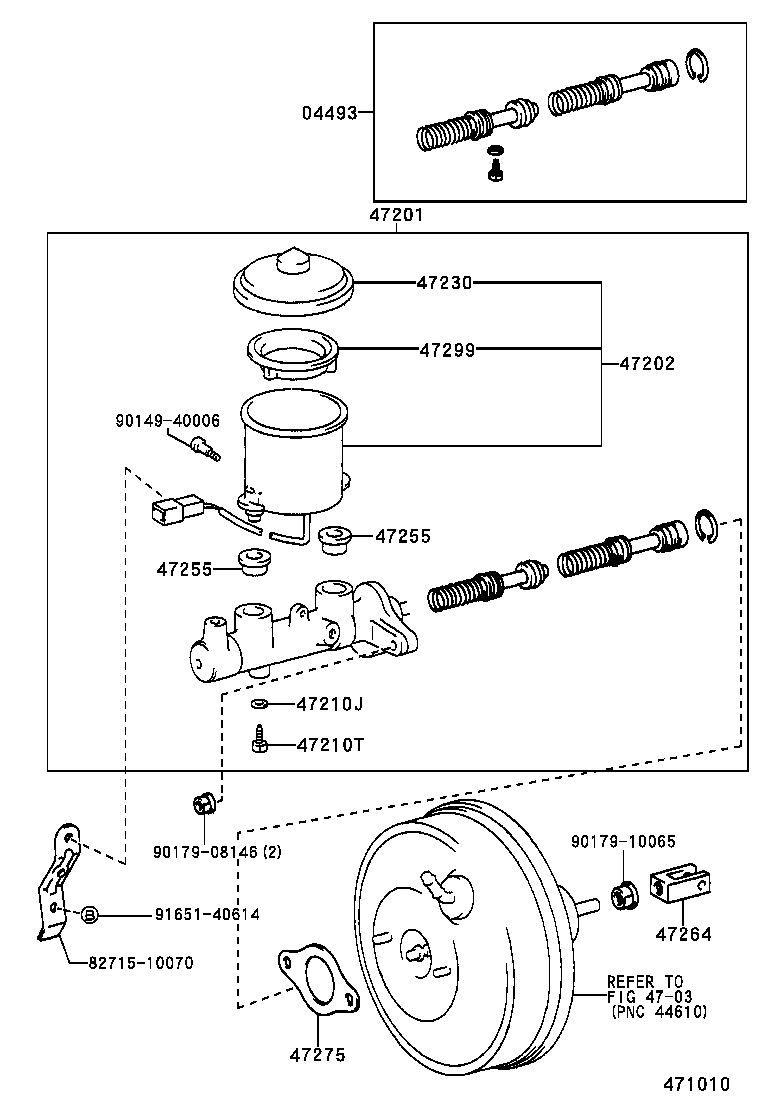 Exploded illustration 471010