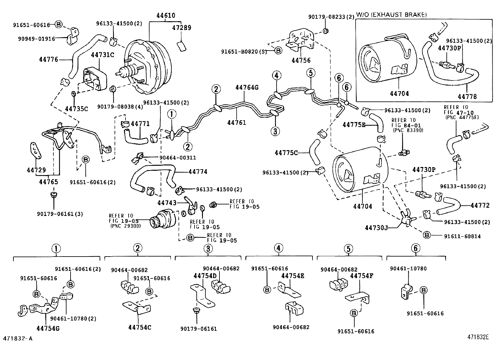 Exploded illustration 471832E