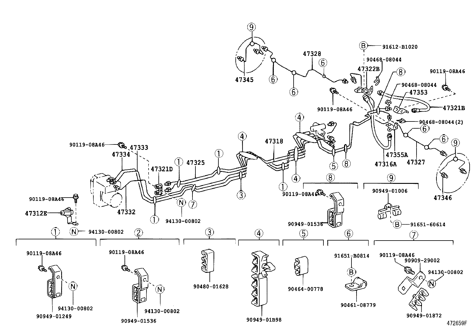Exploded illustration 472659F