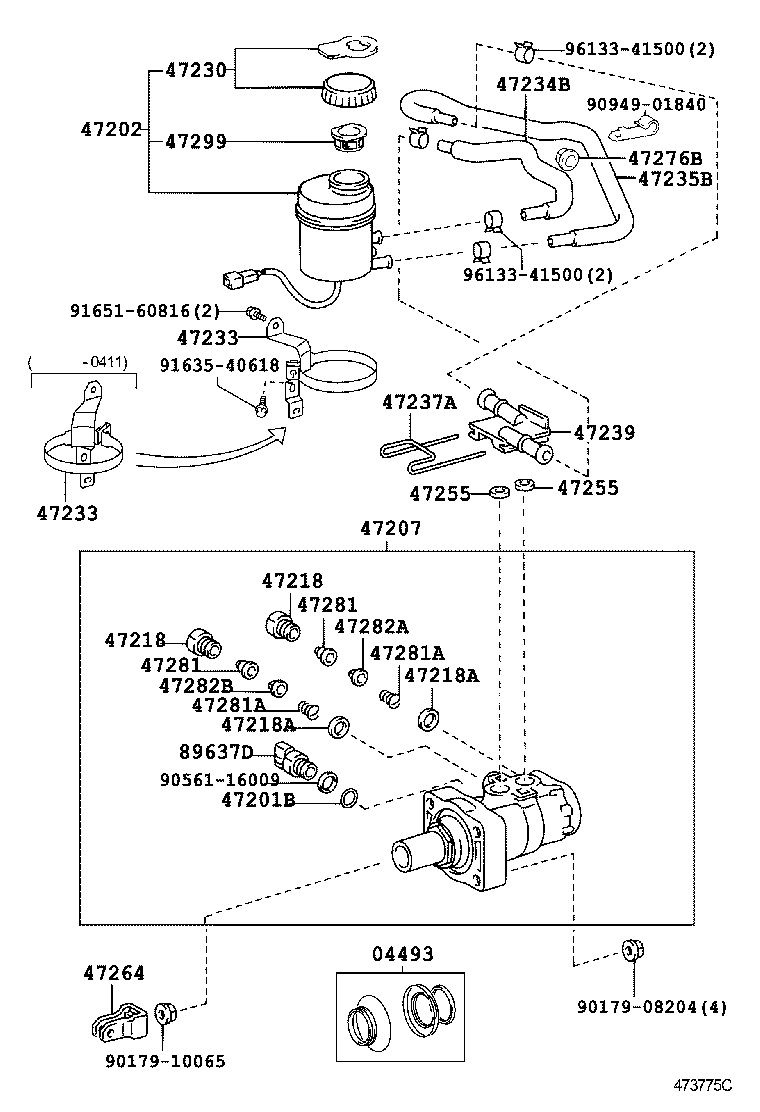 Exploded illustration 473775C