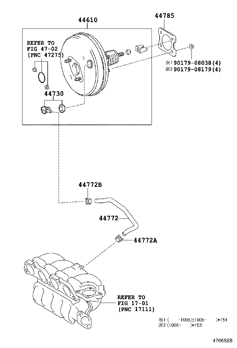 Exploded illustration 476658B