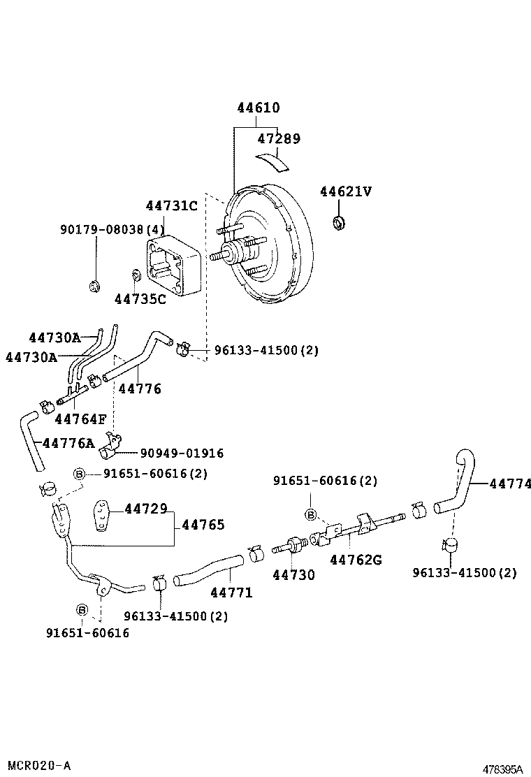 Exploded illustration 478395A