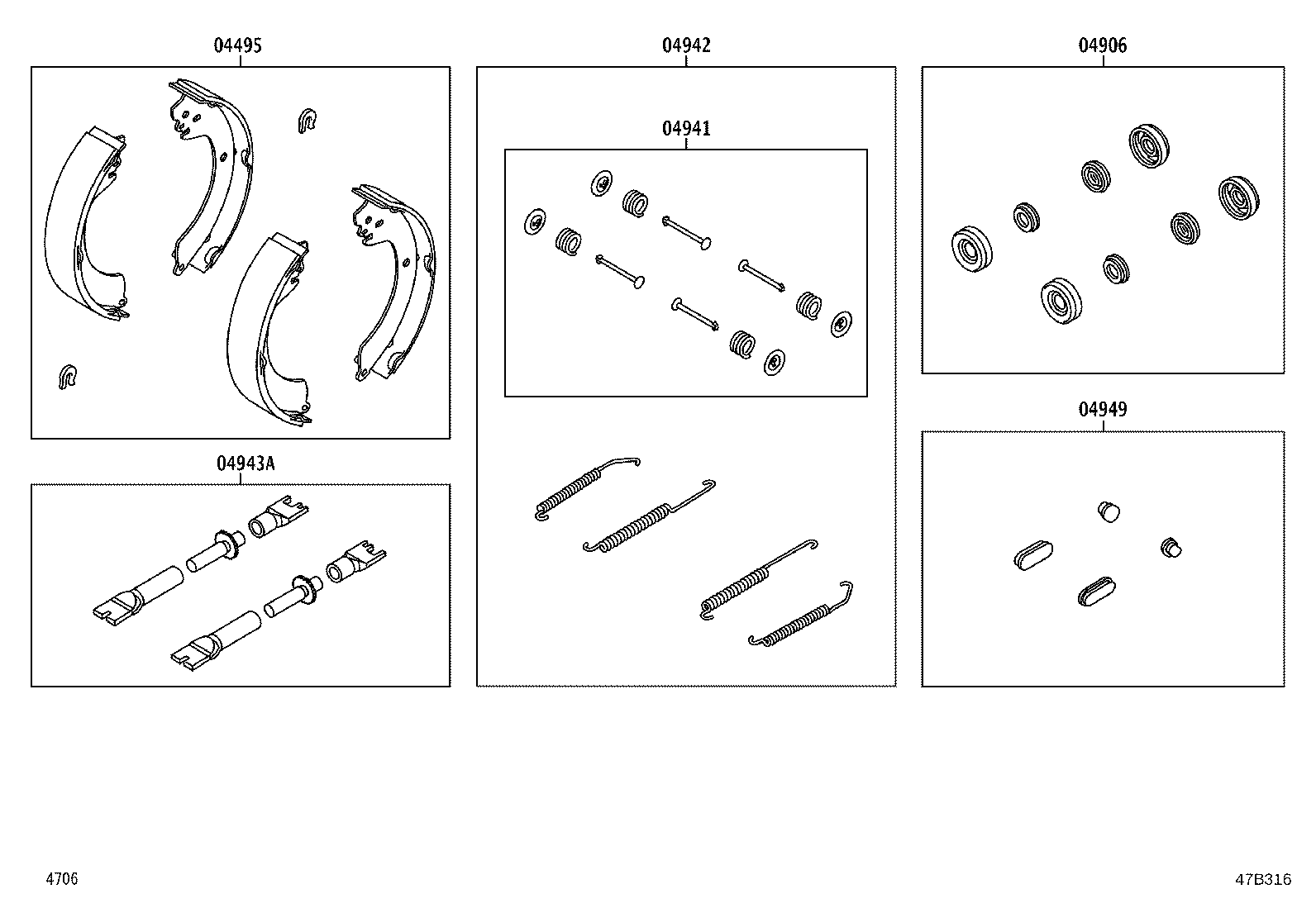 Exploded illustration 47B316