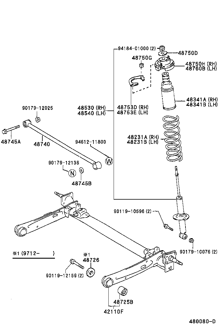 Exploded illustration 480080D