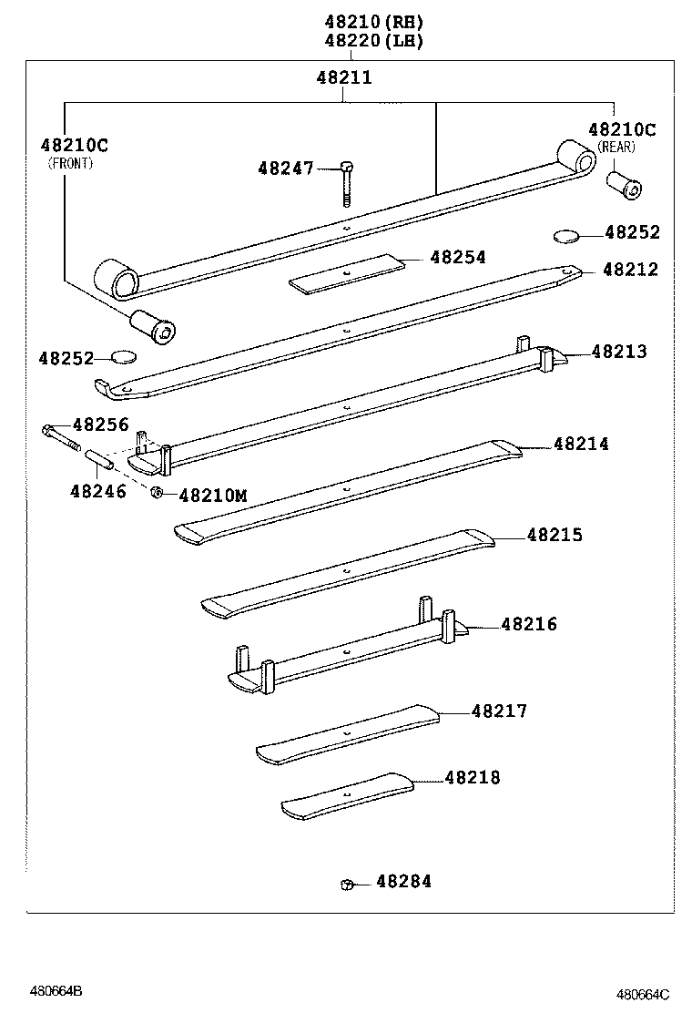Exploded illustration 480664C