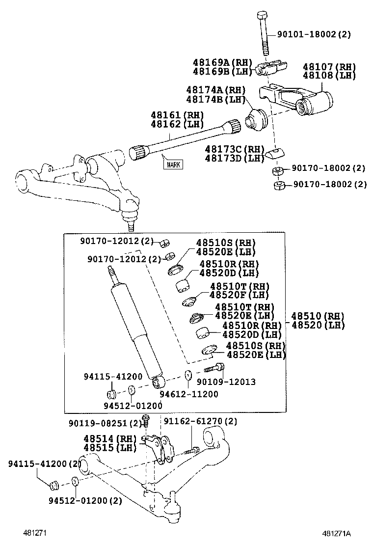 Exploded illustration 481271A