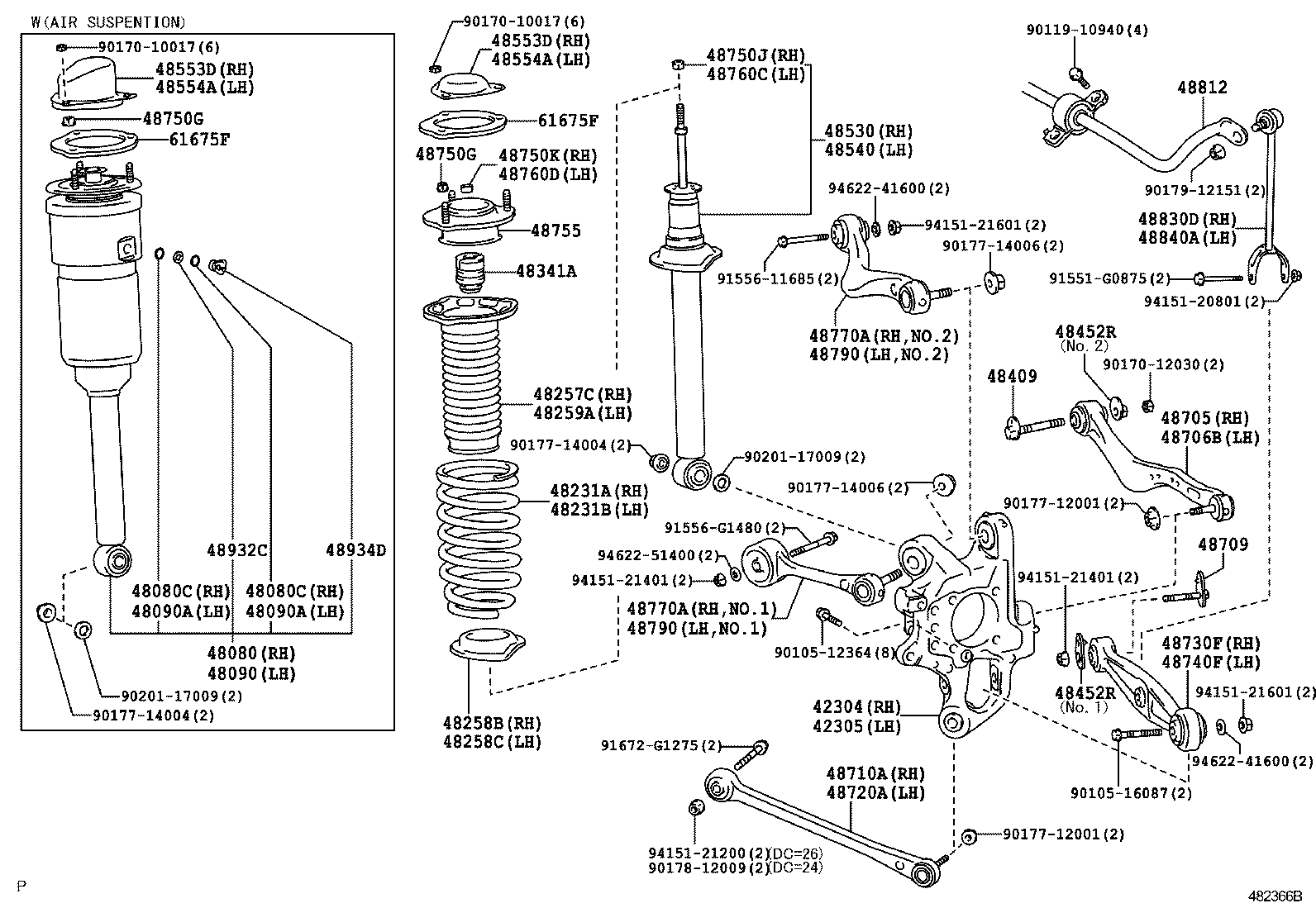 Exploded illustration 482366B