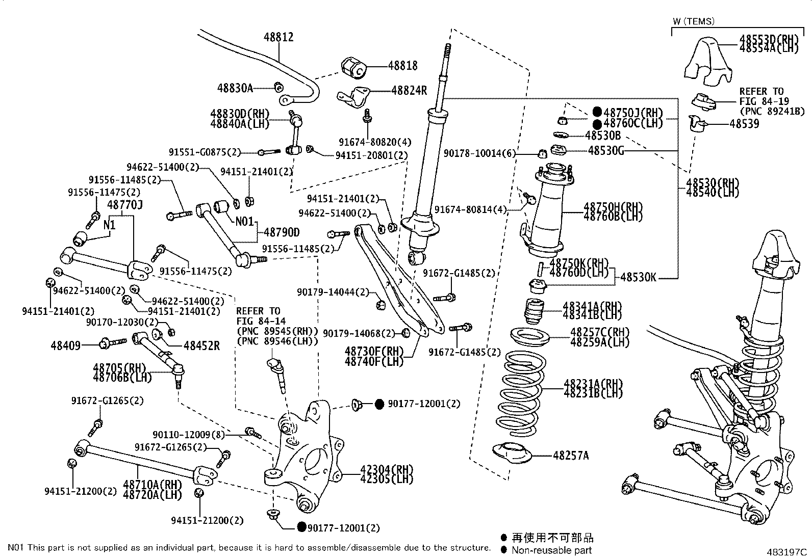 Exploded illustration 483197C