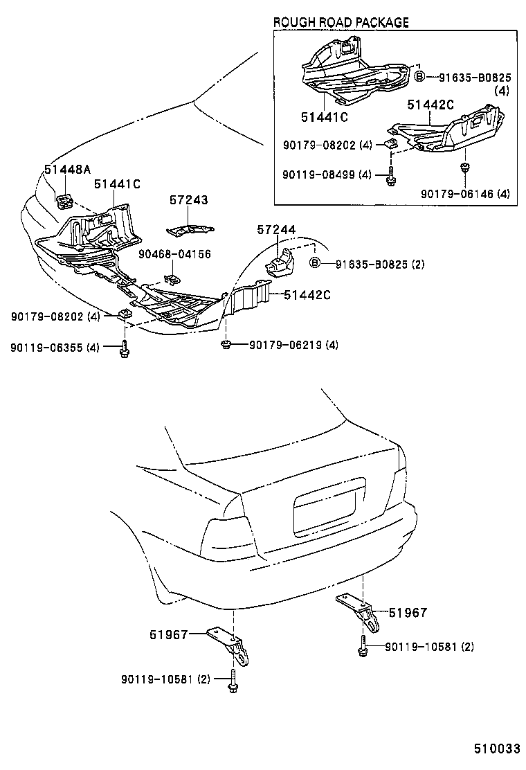 Exploded illustration 510033