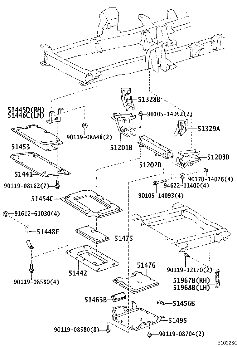 Exploded illustration 510326C