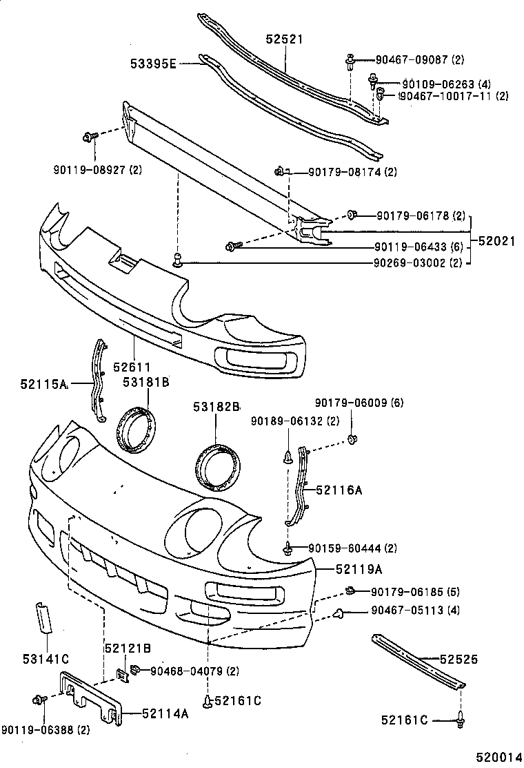 Exploded illustration 520014