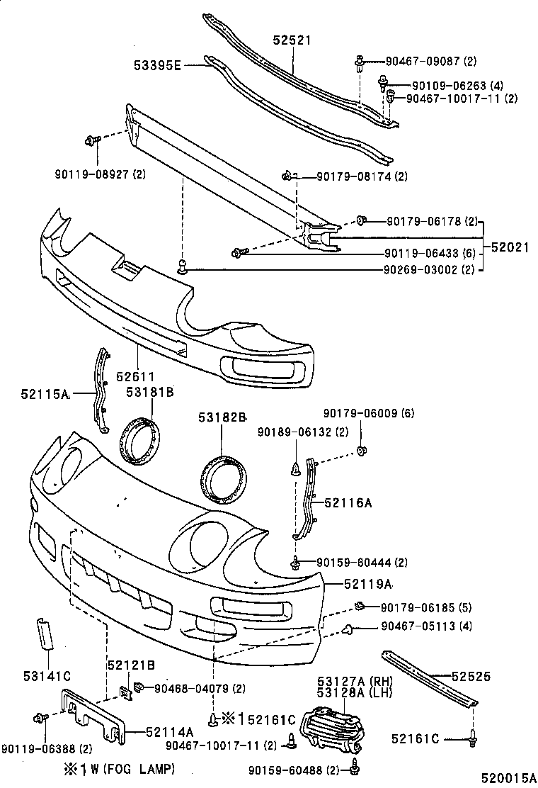 Exploded illustration 520015A