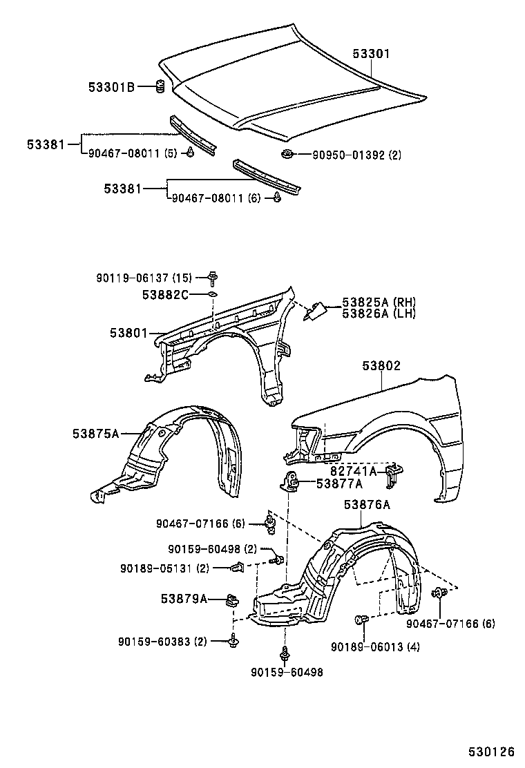 Exploded illustration 530126