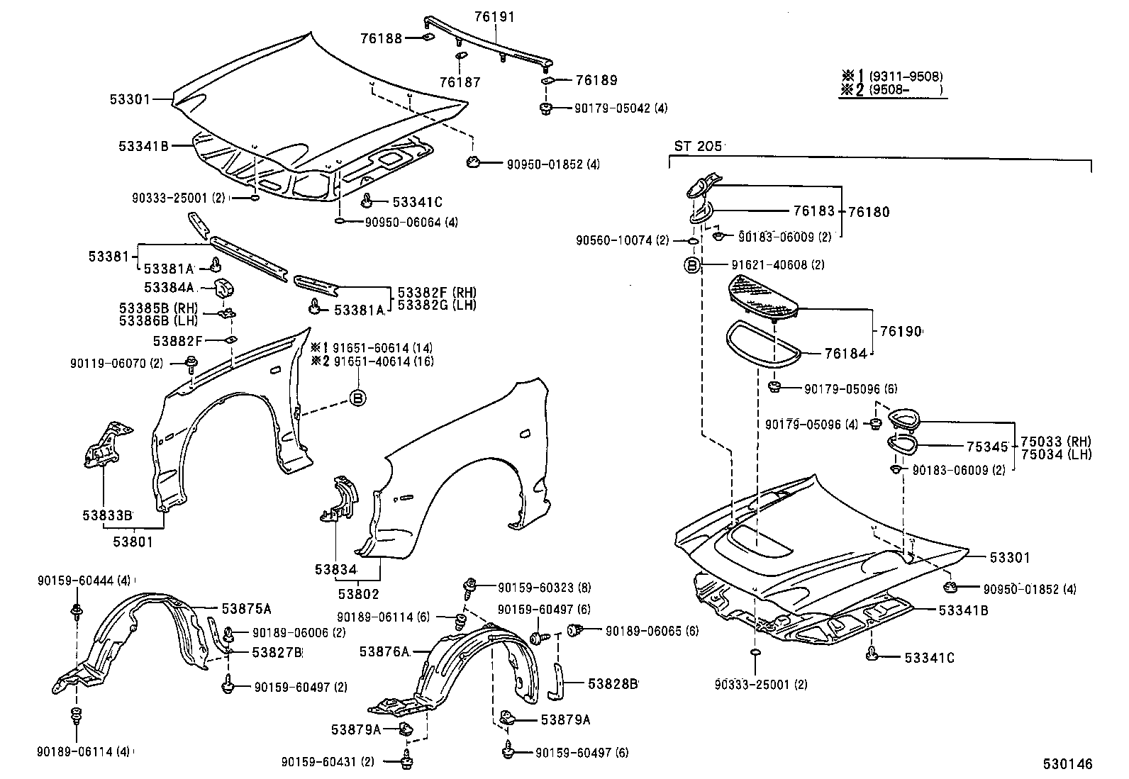 Exploded illustration 530146