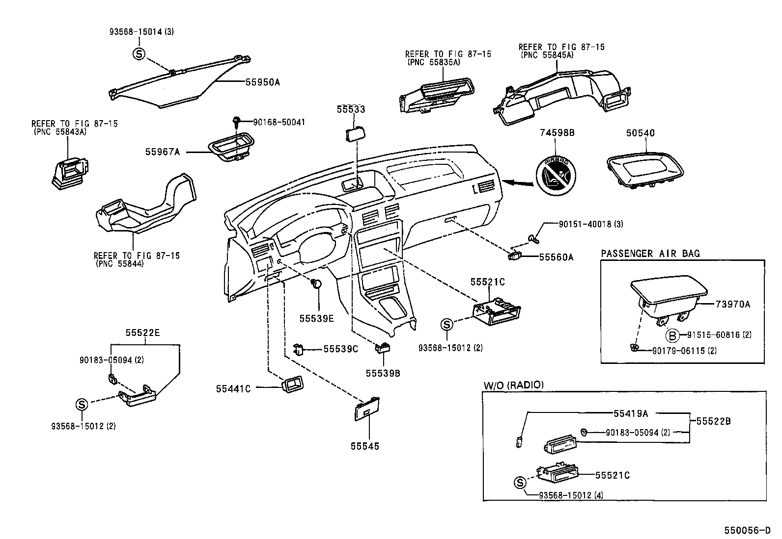 Exploded illustration 550056D