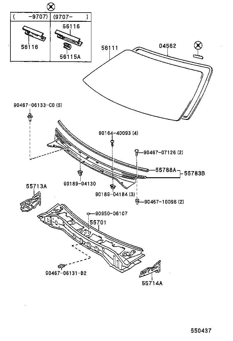 Exploded illustration 550437