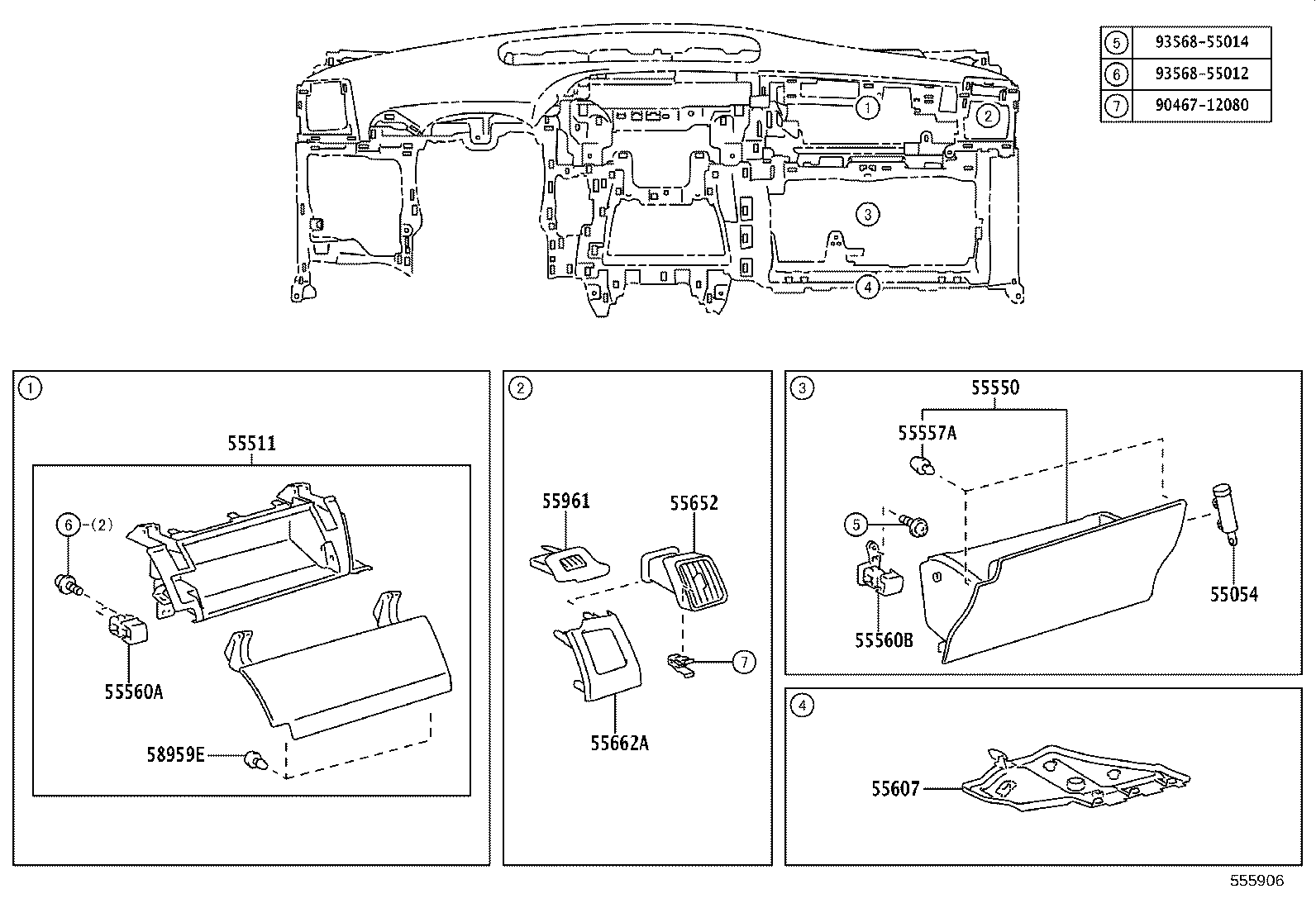 Exploded illustration 555906