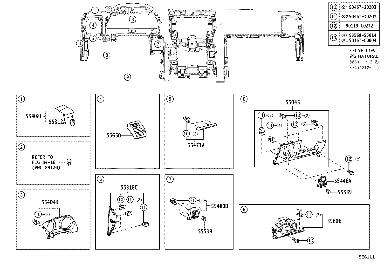 Exploded illustration 556111